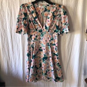 Topshop | Dresses | Topshop Sage Green Satin Gathered Bust Mini Dress |  Poshmark